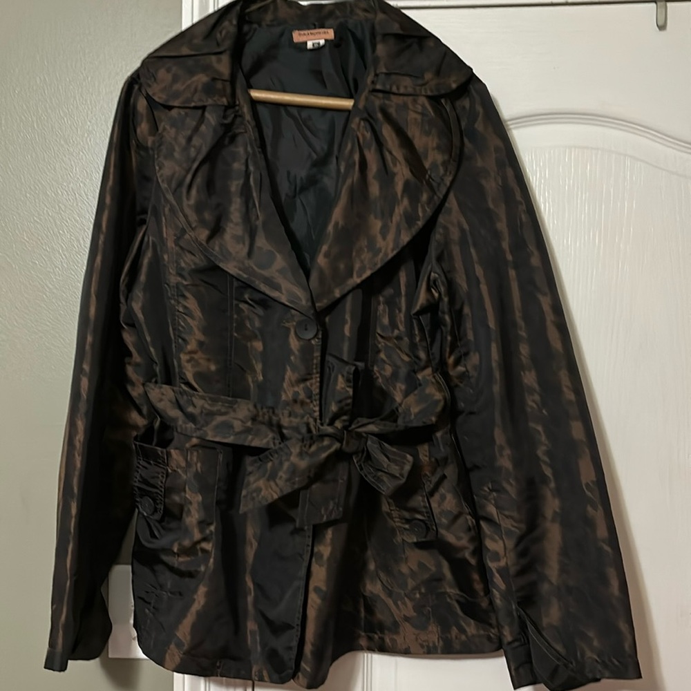 Beautiful and brown and black jacket